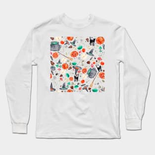 Halloween Pattern Long Sleeve T-Shirt